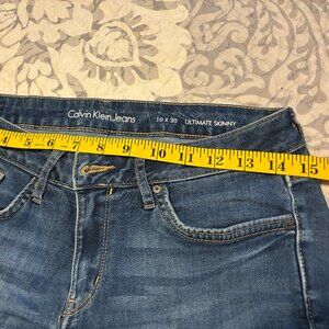 Calvin Klein skinny jeans, size 10